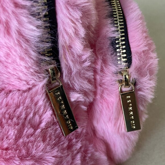 RARE Skinnydip Mini Alba Fluffy Heart Backpack ASO Enid Sinclair - Picture 8 of 11